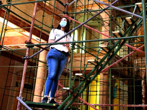 Lebanese Parish priest Father Nicolas Riachy said,  “Our mission is to bring light into the darkness through which we are living."