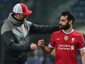 The striker tested positive while on international duty with Egypt but could now be in contention to face Atalanta on Wednesday night (Photo: AFP)
