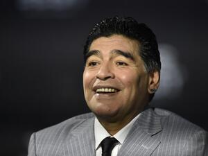  The Albiceleste superstar was recovering at his home in Tigre after undergoing brain surgery at the start of November (Photo: AFP)