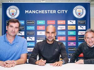 غوارديولا يمدد عقده