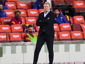 رونالد كومان مدرب برشلونة