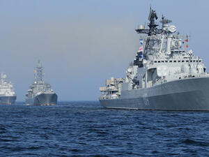 سفن حربية روسية