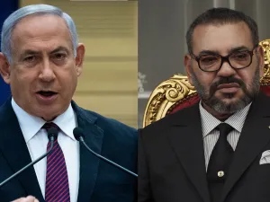 محمد السادس ونتنياهو