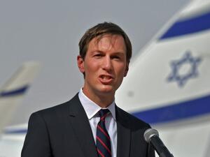 In this file photo taken on August 31, 2020 US Presidential Adviser Jared Kushner speaks in front of an air-plane of El Al at the Abu Dhabi airport, following the arrival of the the first-ever commercial flight from Israel to the UAE. The United Arab Emirates is getting top-of-the-line fighter jets. Morocco is winning recognition for decades-old territorial claims. And Sudan is coming off the US terrorism blacklist. KARIM SAHIB / AFP