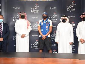Diyar Al Muharraq Golden Sponsor of Bahraini Motorcyclist Salman Mohammed at the Dakar Rally 2021 in Saudi Arabia