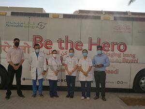  Azizi Developments Organises Blood Donation Drive in Collaboration With DHA and Latifa Hospital