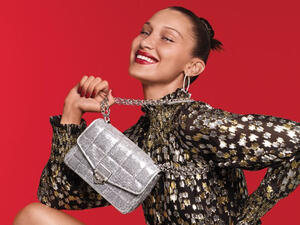 Hadid also managed to star in a few campaigns for high-end brands like Chanel