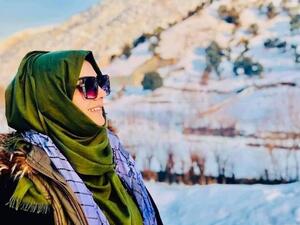 Afghan women’s rights activist Freshta Kohistani  (Twitter)