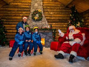 Children From Make-a-Wish® UAE and Their Families Treated To a Special Meeting With Santa Claus at Ski Dubai’s Winter Wonderland
