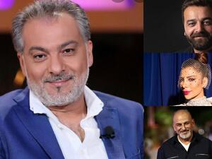 In Pictures: Assala, Jamal Suleiman and Samer Al-Masri Cooperate To Obtain a Burial Permit to the Late Director Hatem Ali