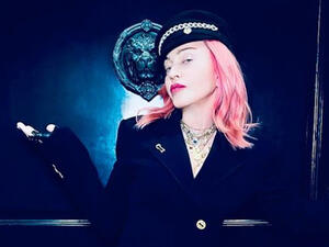 The Queen of Pop shared a series of pictures of her new tattoo