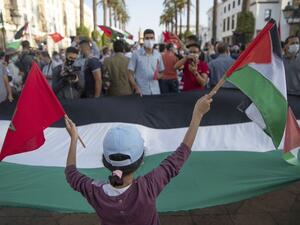 Moroccans revolt against their government's decision to 'normalise' ties with Israel (Twitter)