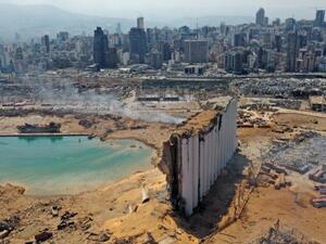(Beirut blast, 4 August 2020, AFP File Photo)