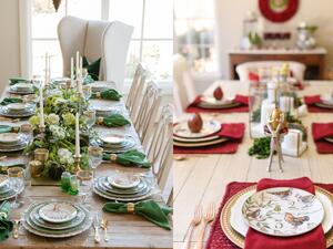 الأحمر أم الأخضر..ماذا تقول عنك مائدة عيدالميلاد ؟