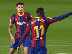 برشلونة يتعادل على أرضه