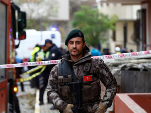 جندي من القوات التركية