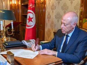 الرئيس التونسي قيس سعيد