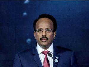 Somalia's President Mohamed Abdullahi Mohamed Farmajo faces re-election next February, so may not see ICJ resolution of maritime boundary dispute with neighbouring Kenya. Photo: AFP/SCANPIX