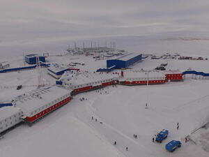 قاعدة روسية في القطب الشمالي