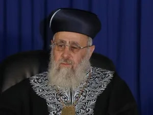 كبير حاخامات اليهود السفارديم يتسحاق يوسف