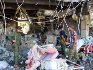 مقتل 5 نساء وإصابة 7 بانفجار بمدينة الحديدة اليمنية