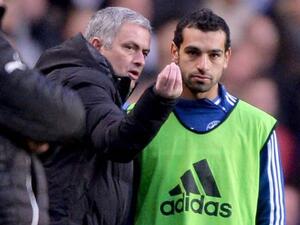 صورة أرشيفية لصلاح ومورينيو عندما كانا في تشيلسي