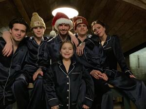 Merry Christmas everybody!Sending lots of love from us all x family time is so precious x. (Instagram)