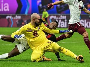 مباراة قوية بين ميلان وتورينو