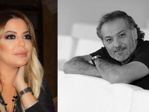 ليلا الأطرش وحاتم علي