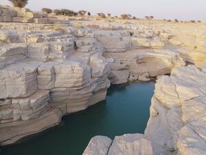 Mawan Valley is one of the most famous environmental valleys, descends from the Tuwaiq Mountains and is located to the west of Dalam, south of Riyadh. (Twitter)