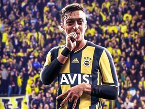 مسعود أوزيل بقميص فريقه الجديد