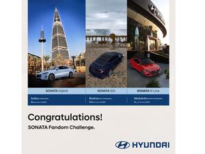 Hyundai Motor Company Announces the Winners of Its Sonata Fandom Challenge in Saudi Arabia