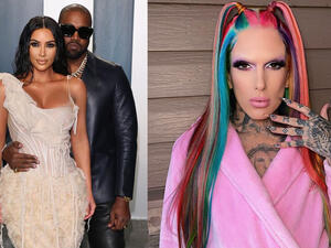 Controversy comes amid rumors that Kim and Kanye, 43,  are heading for a split