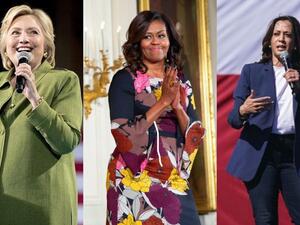 Kamala Harris, Michelle Obama, and Hillary Clinton All Wear Bipartisan Purple To Inauguration in Show of 'Unity'