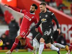 شو وصلاح خلال المباراة