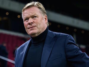 رونالد كومان مدرب برشلونة