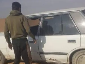 سيارة حسين شيخ الجميل بعد اغتياله