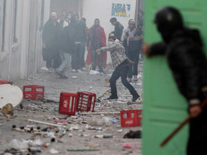 مواجهات في العاصمة التونسية/ أرشيفية