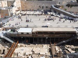 حفريات الاحتلال في محيط المسجد الأقصى