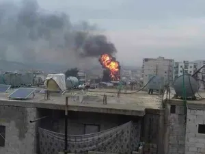 تفجير سيارة مفخخة في مدينة عفرين