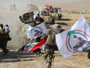مقاتلون من هيئة الحشد الشعبي