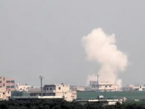 الغارات الاسرائيلية استهدفت موقعين، في مدينة دير الزور ومنطقة البوكمال