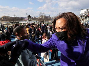  كامالا هاريس، نائبة الرئيس الأمريكي جو بايدن