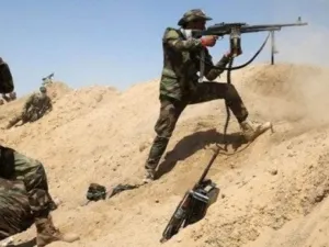 مقاتلون من الحشد الشعبي