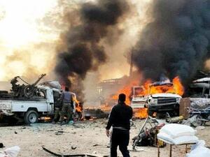 انفجار في مدينة رأس العين شمال سوريا/ أرشيفية