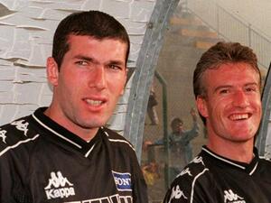 صورة أرشيفية لديشامب وزيدان حينما كانا في صفوف يوفنتوس