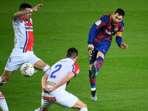 ميسي يفوز بجائزة أفضل لاعب في المباراة