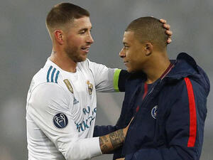 صورة أرشيفية لمبابي وراموس