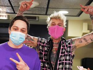 Machine Gun Kelly was the musical guest for Saturday Night Live 