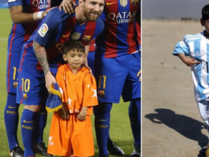 حياة الطفل وعائلته تحولت إلى جحيم بسبب الصندوقين اللذين أرسلهما ميسي